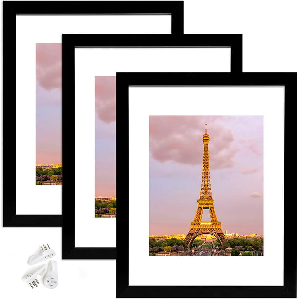 Rose Gold Table Top Display with Mat Made of Aluminum 8x10 inch Wall & Tabletop Photo Frame Collage Wall Decor and Wall Gallery and Document Certificate Picture Frames without Mat 
